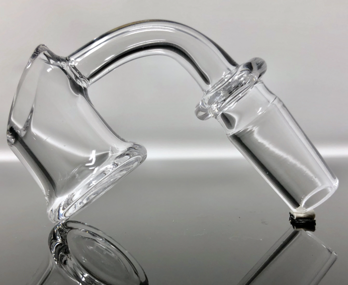 Slant Top Quartz Banger: AFM 20mm, Sleek Design, Exceptional Performance, Even Concentrate Vaporization, Smooth Hits, Easy Access, Compatible Carb Caps, Durable Quartz, Consistent Long-Lasting, Elevate Dabbing Experience, Reliable Gear.