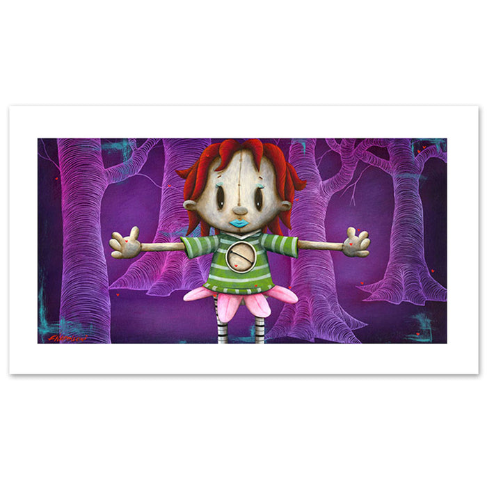 Fabio Napoleoni And I Love You this Much Limited Edition Paper Giclee