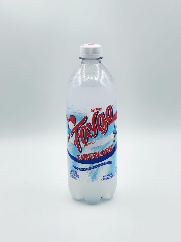 Faygo Firework Soda 20oz: Cherry Blue Raspberry Citrus, Carbonated Drink, Refreshing Soda, 20oz Bottle, Unique Flavor