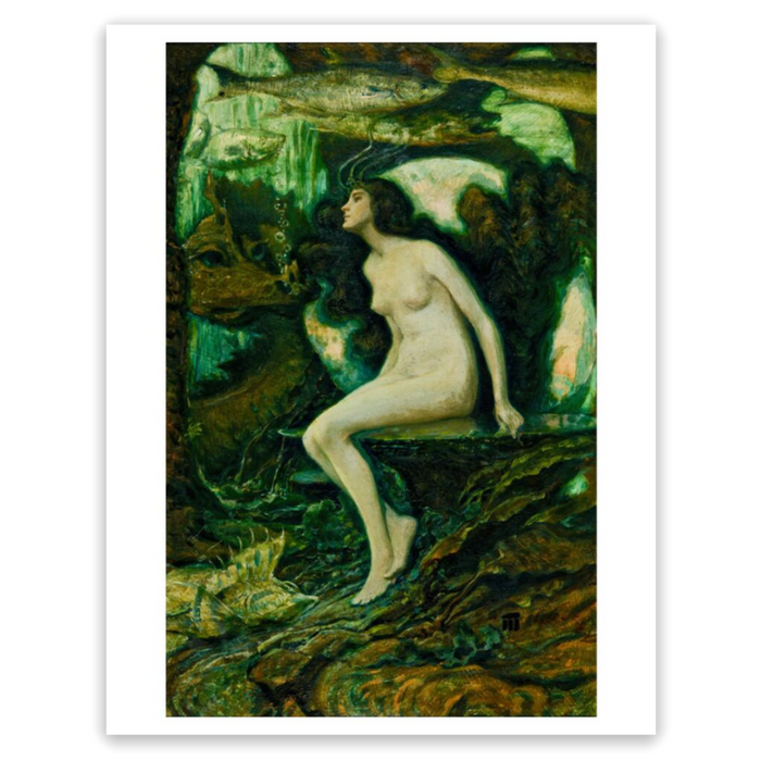 Frederick Judd Waugh "The Mermaid" Print