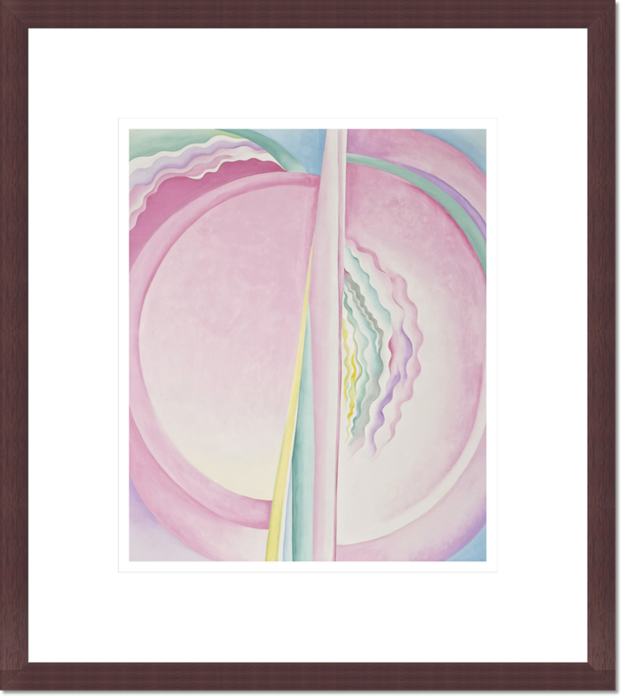 Georgia O'Keeffe "Pink Abstraction" Made-to-Order Print
