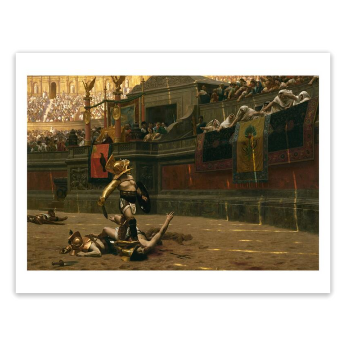 Jean-Léon Gérôme "Pollice Verso" Print