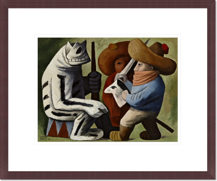 Jose Chavez Morado "Carnival in Huejotzingo (Carnaval en Huejotzingo)" Made-to-Order Print