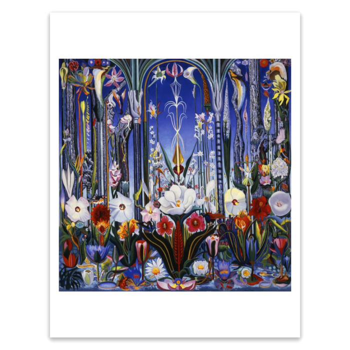 Joseph Stella "Flowers, Italy" Print
