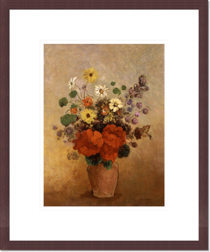 Odilon Redon "Flowers in a Vase" Made-to-Order Print