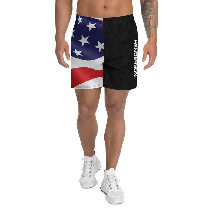 Personalized USA Flag Shorts - Version 9