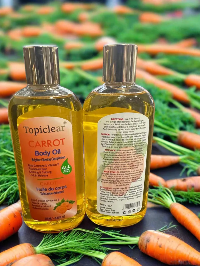 Topiclear Papya Body Oil 250ml 8.45 oz