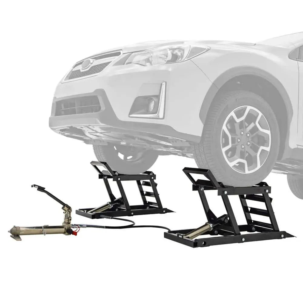 Hydraulic Underbody Access Car Lift with Ramp – Set of 2 (Left & Right)