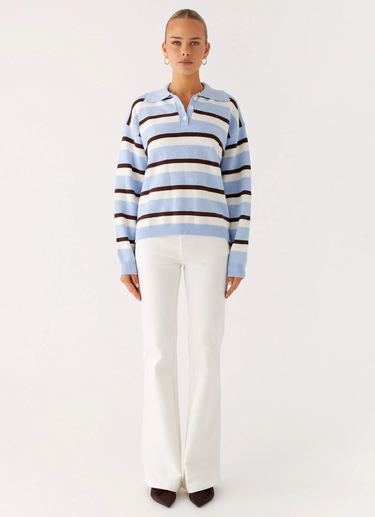 Aldo Bootleg Jeans - White