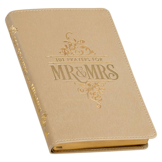101 Prayers for Mr. & Mrs. Faux Leather