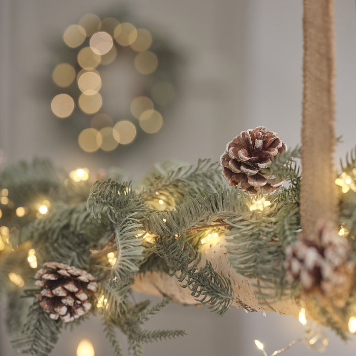 1.5m Pre Lit Once Upon a Star Christmas Garland