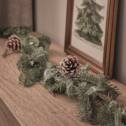 1.5m Pre Lit Once Upon a Star Christmas Garland