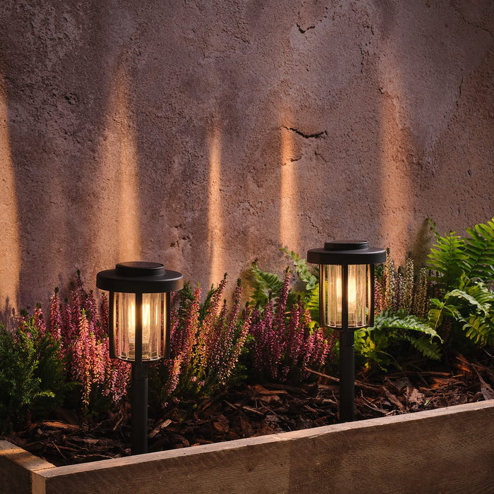 2 Dartmoor Filament Solar Stake Lights