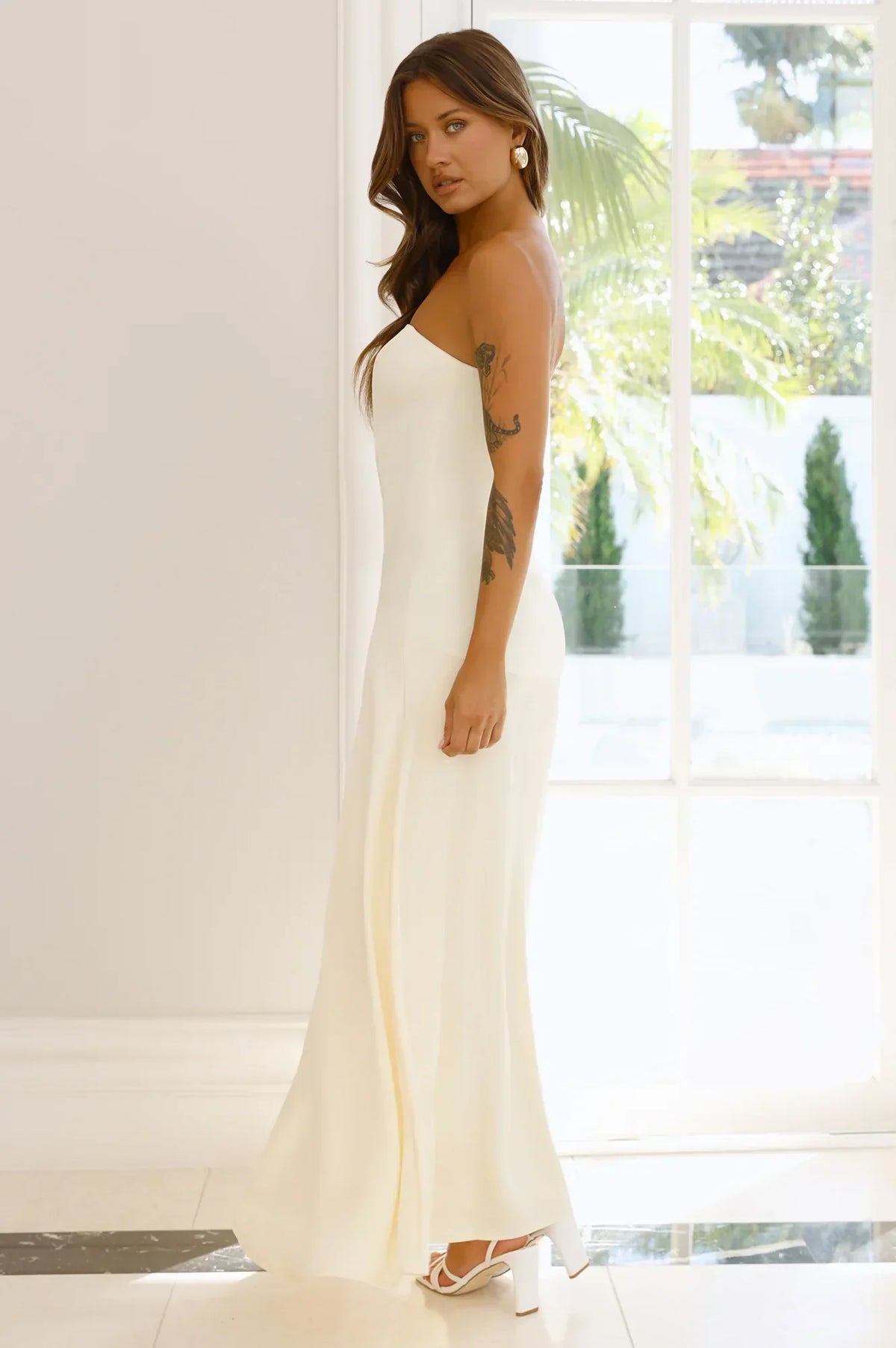 Daydream Darling Strapless Maxi Dress