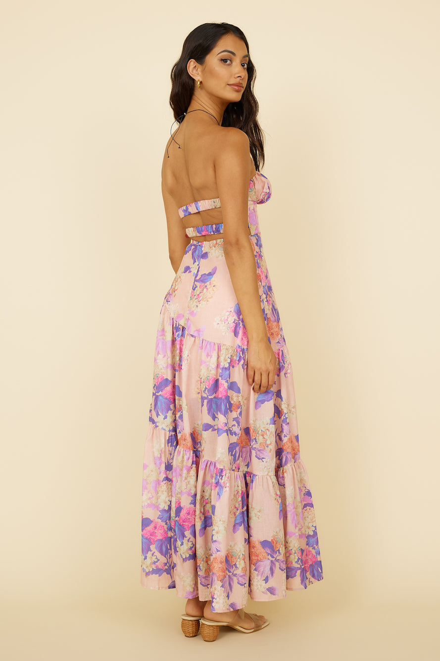 Hear Me Now Maxi Dress Pink
