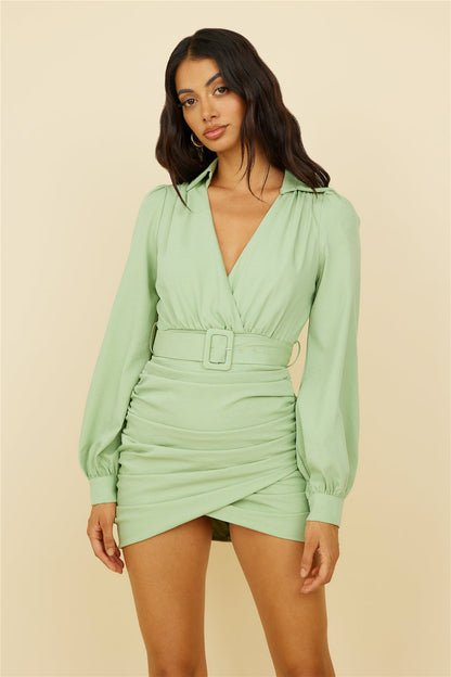 My Beau Dress Green