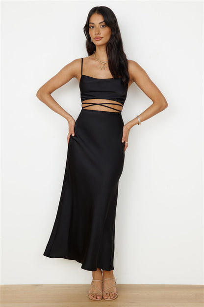 Carmela Maxi Dress Black