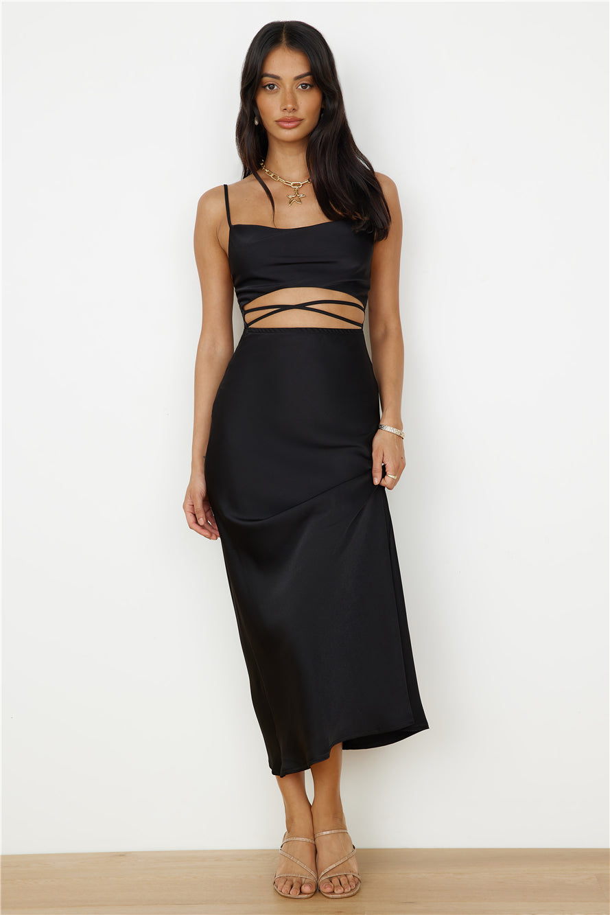 Carmela Maxi Dress Black