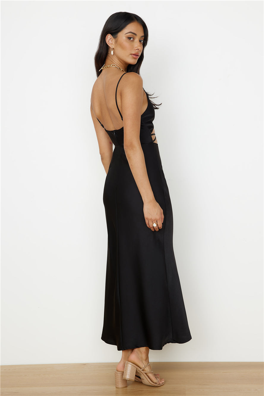 Carmela Maxi Dress Black