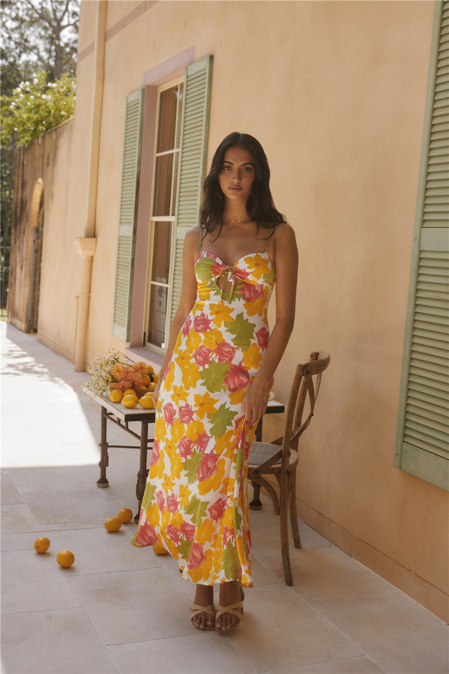 Warm Regards Maxi Dress Print