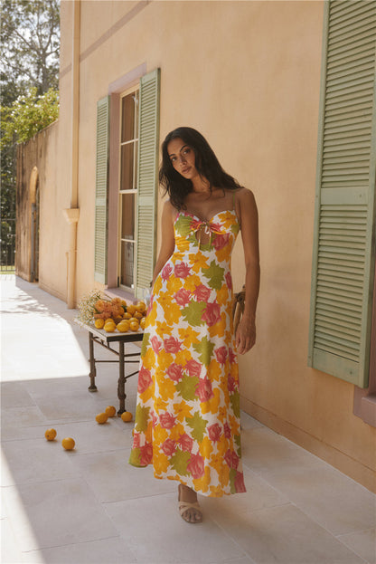Warm Regards Maxi Dress Print
