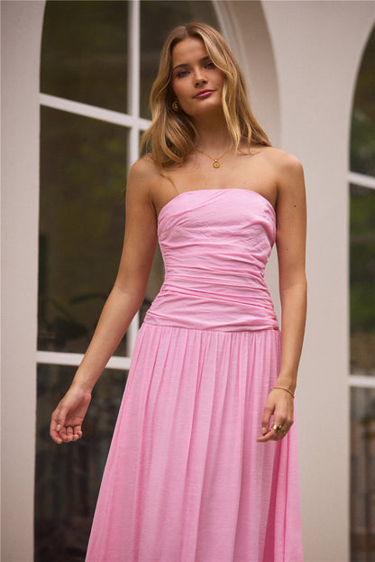 Pure Clarity Maxi Dress Pink