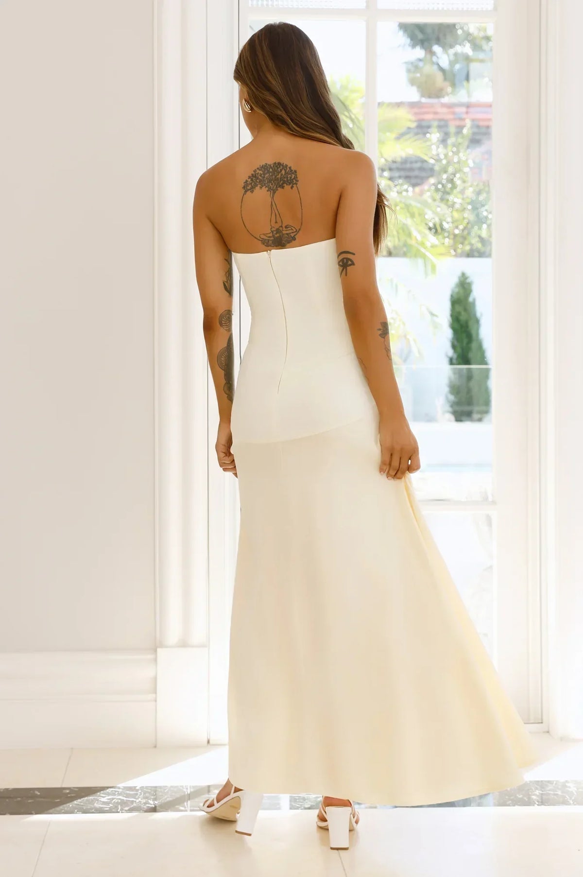 Daydream Darling Strapless Maxi Dress