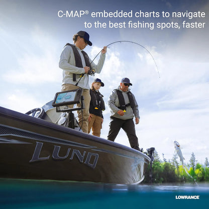 Lowrance Eagle Eye 9″ Fish Finder — Live Sonar + C-MAP™ US Inland Charts Included