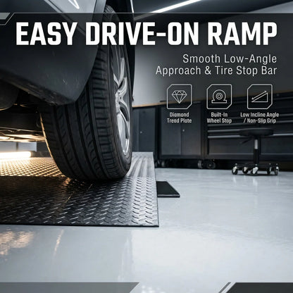 Hydraulic Underbody Access Car Lift with Ramp – Set of 2 (Left & Right)