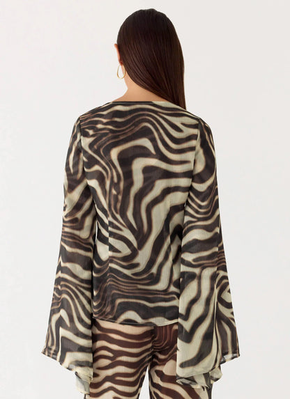 Chaty Top - Zebra