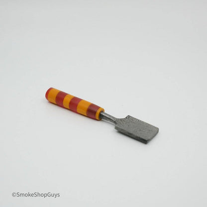 Premium Damascus Dab Tool: 710 Dabbers Damascus Shovel, Elegant Design, Unique Steel Pattern, Precision Handling, Scooping Applying Concentrates, Durable High-Quality Material, Long-Lasting Performance, Ergonomic Grip, Comfortable Control, Portable Size, At-Home On-the-Go.