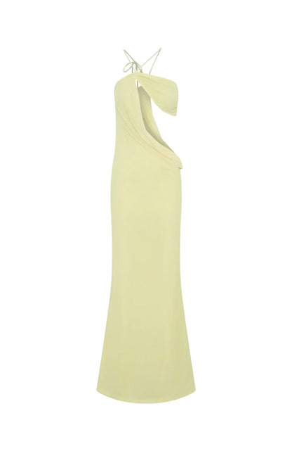 Monaco Moment Maxi Dress Lemon