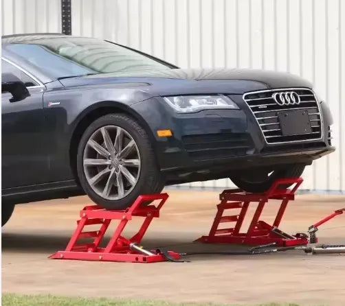 Hydraulic Underbody Access Car Lift with Ramp – Set of 2 (Left & Right)