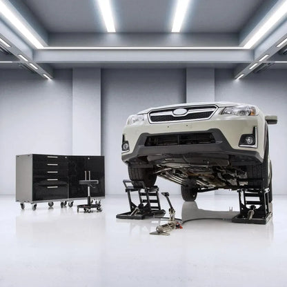 Hydraulic Underbody Access Car Lift with Ramp – Set of 2 (Left & Right)