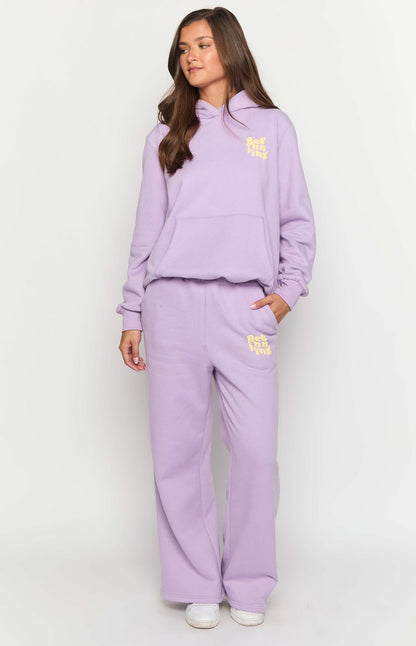 Beginning Purple Snuggle Track Pants