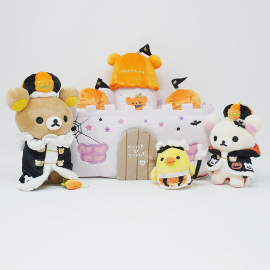 2015 Rilakkuma, Korilakkuma & Kiiroitori Castle Plush Set - Halloween Rilakkuma Store & Net Shop Limited- San-X