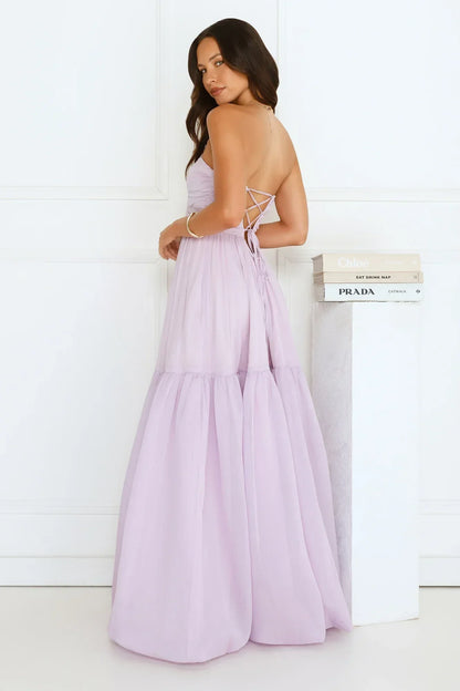 Unforgettable Style Strapless Maxi Dress