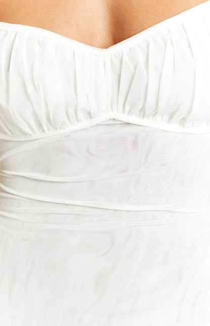 Elysium White Maxi Dress