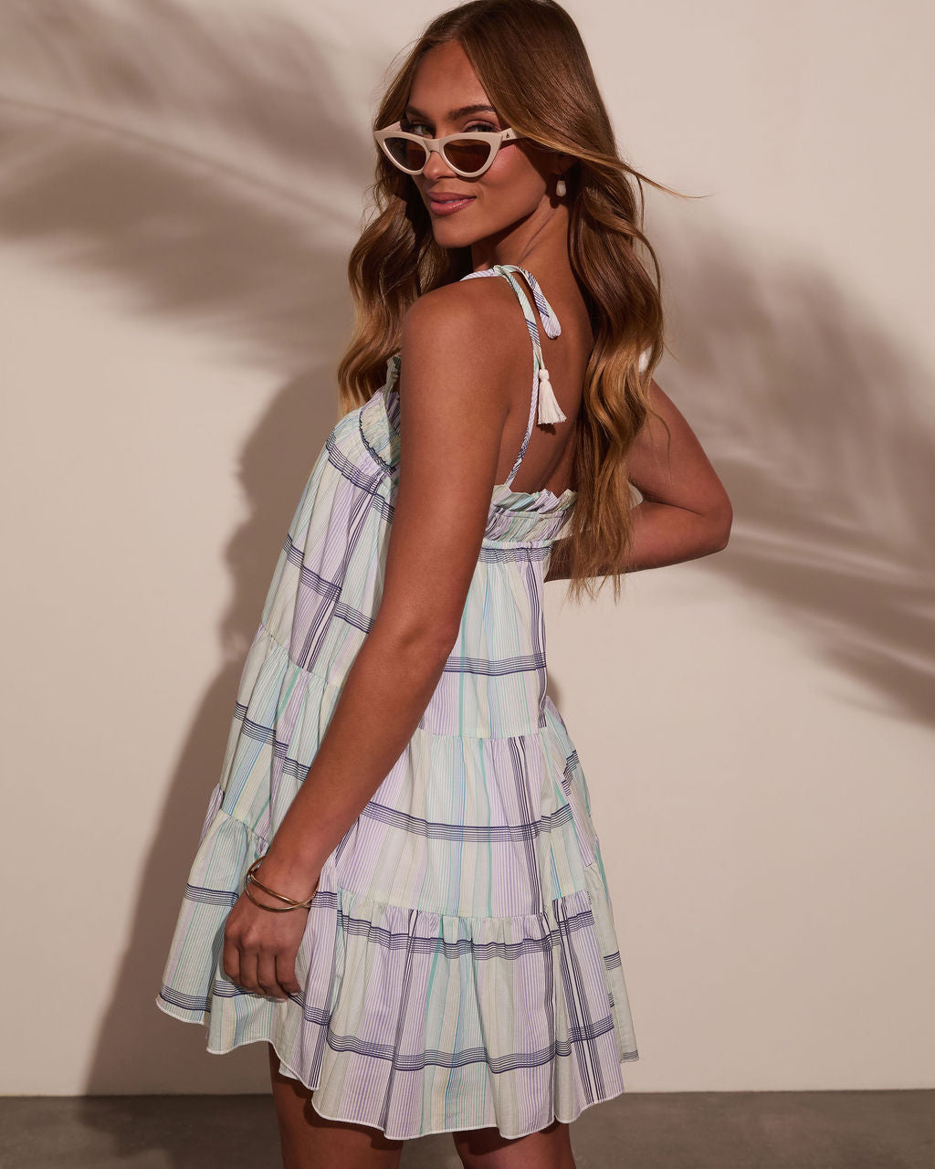 Phoebe Plaid Mini Dress