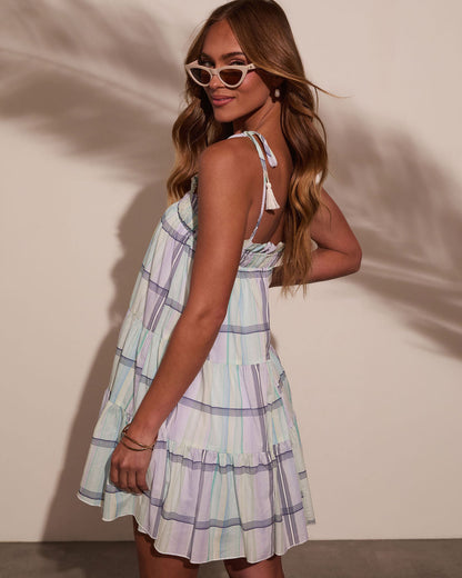 Phoebe Plaid Mini Dress