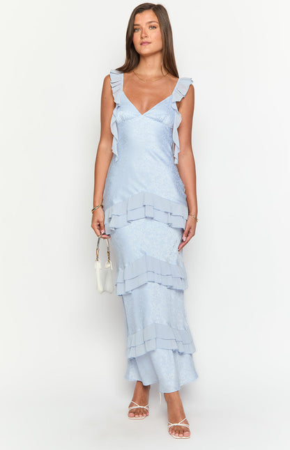 Leilani Blue Maxi Dress