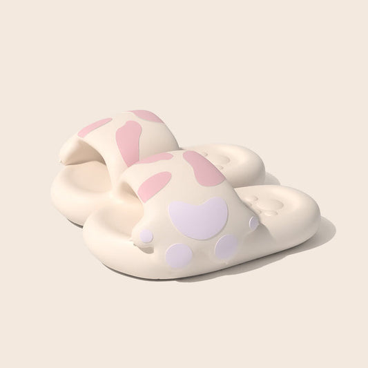 Adorable Cat Paw Pattern Slippers