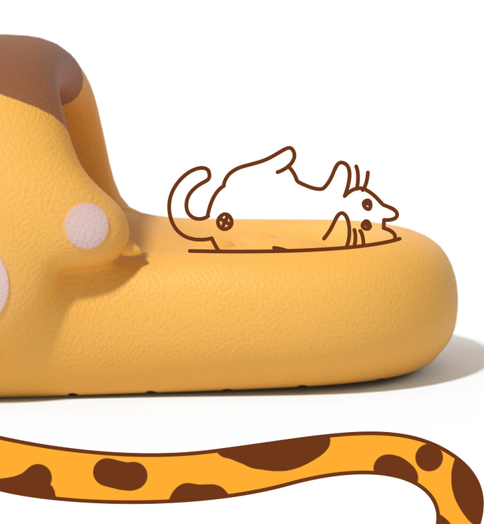 Adorable Cat Paw Pattern Slippers