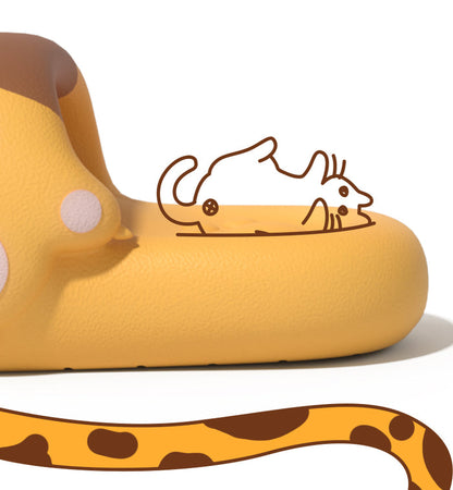 Adorable Cat Paw Pattern Slippers