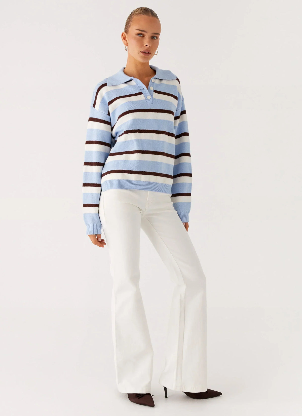 Aldo Bootleg Jeans - White