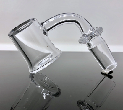 AFM 25mm Quartz Banger - Flared Bottom Flat Top Design: Features Flared Bottom, Enhanced Heat Retention, Smooth Sessions, Perfect for Enthusiasts, Seeking Quality and Performance, Flat Top Design, Carb Cap Compatibility, Flared Bottom, Even Heating, 25mm Diameter, Versatile Use, Easy to Clean, Maintain, Made for Durability, Efficiency.