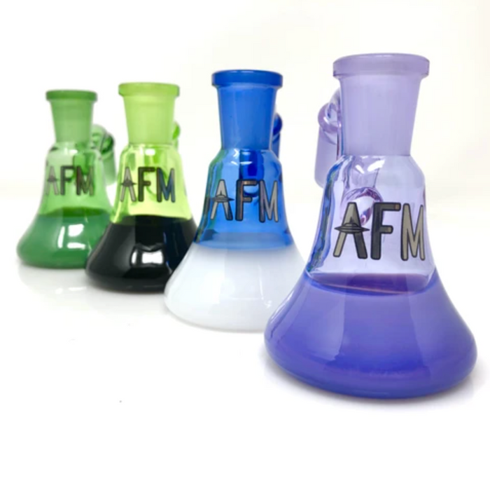 AFM Dual Tone Ash Catcher – Dry Filtration Accessory in Assorted Styles: Effective Filtration, Keeps Your Rig Clean, Trapping Ash and Debris, Dual Tone Design, Offers a Sleek Modern Look, Assorted Colors, Multiple Sizes, Available in Various Joint Sizes, Fit Your Rig, Durable Build, Made from Premium Glass, Extended Use, Easy to Maintain, Simple Design Allows Quick Cleaning.