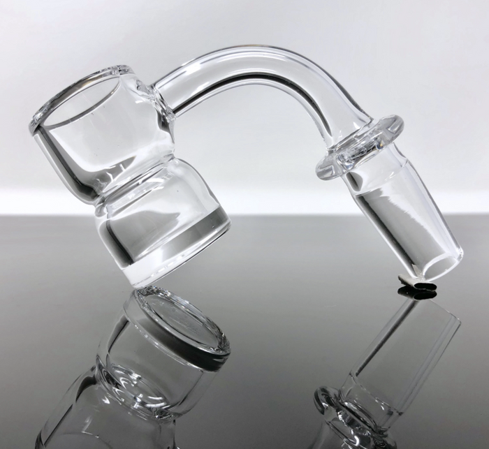 Thick Bottom Splash Guard Banger: AFM, Prevents Waste While Maintaining Airflow, Durable Heat-Resistant Long-Lasting, Ensures Consistent Heat Retention, Universal Compatibility Fits Most Rigs, Low Maintenance Quick Easy Cleaning.