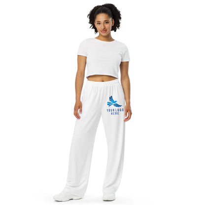 All-over print unisex wide-leg pants