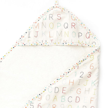 Alphabet Hooded Towel